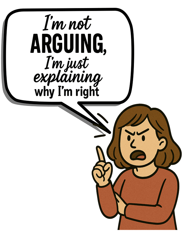 I'm not Arguing (Female)