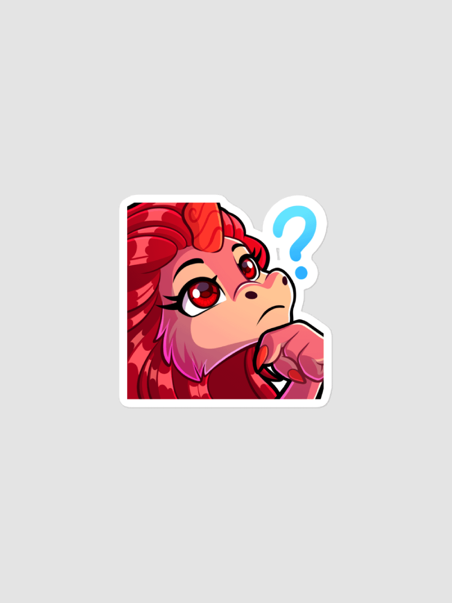Dragon Thinking Sticker product image (1)