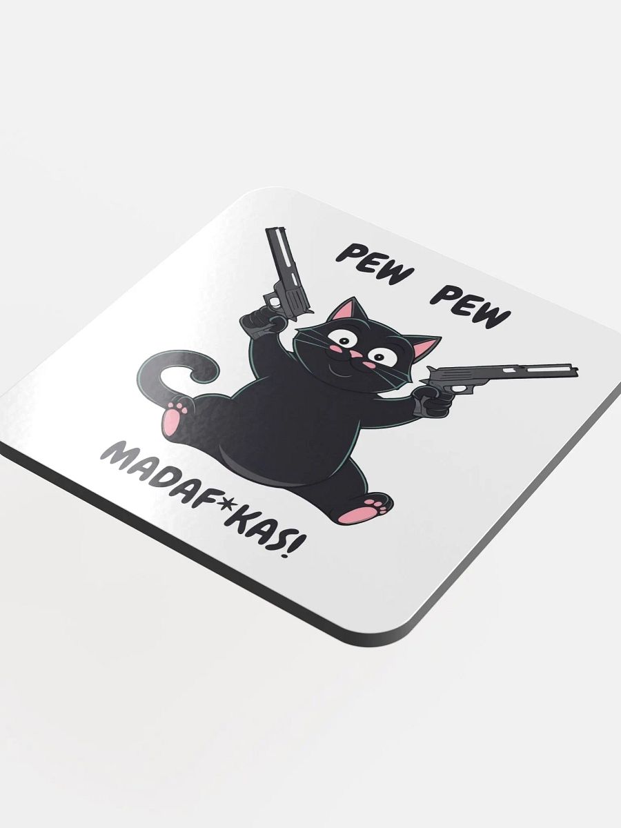 Pew Pew Kitty Coaster product image (4)