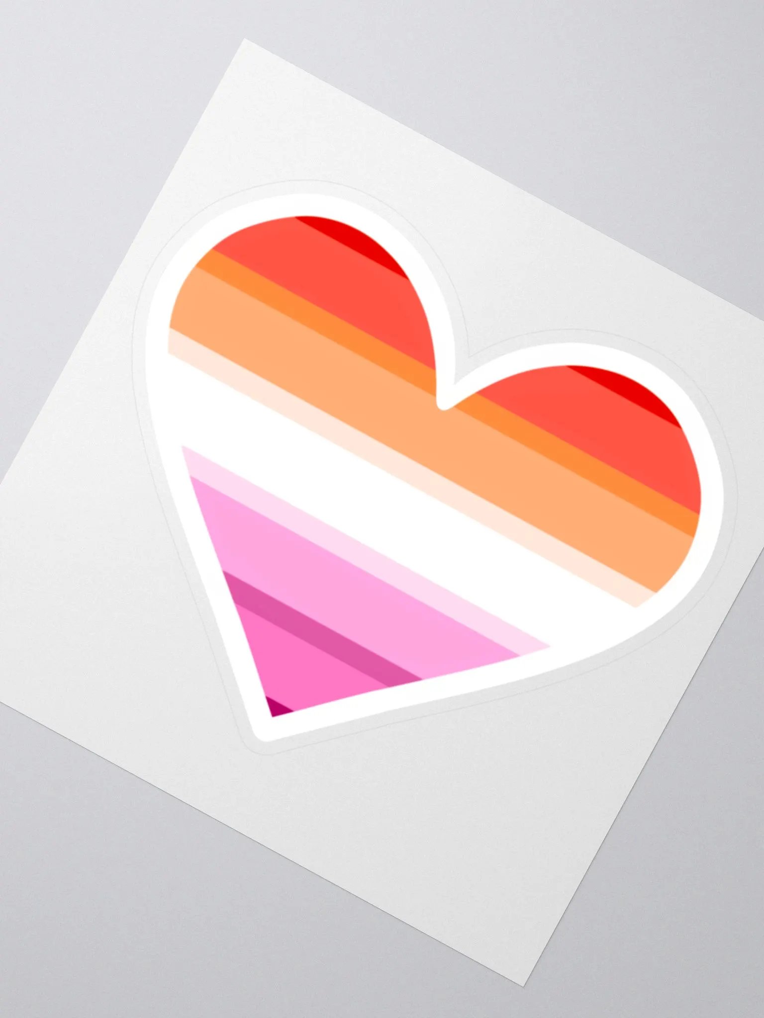 Lesbian Pride Sticker product image (6)