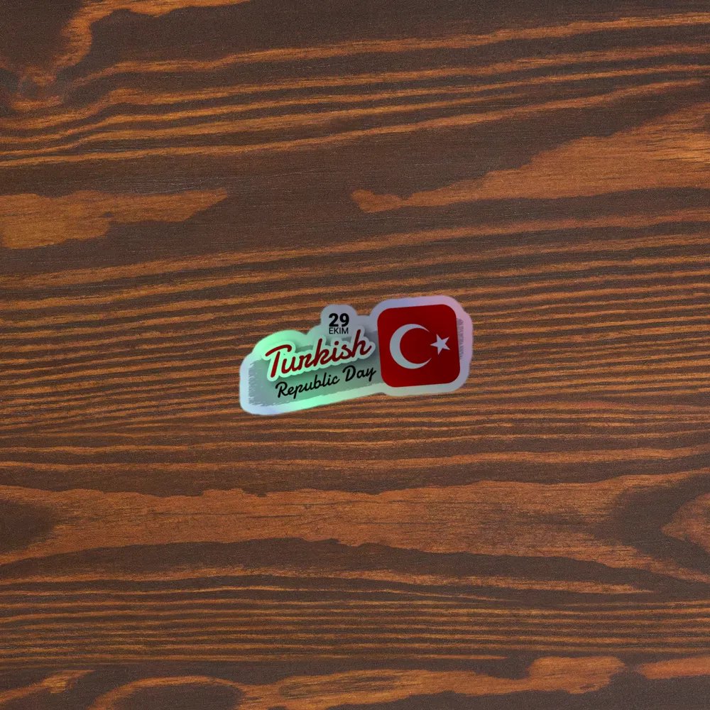 Turkish Republic Day Celebration Design - 29 Ekim Commemorative Sticter product image (5)