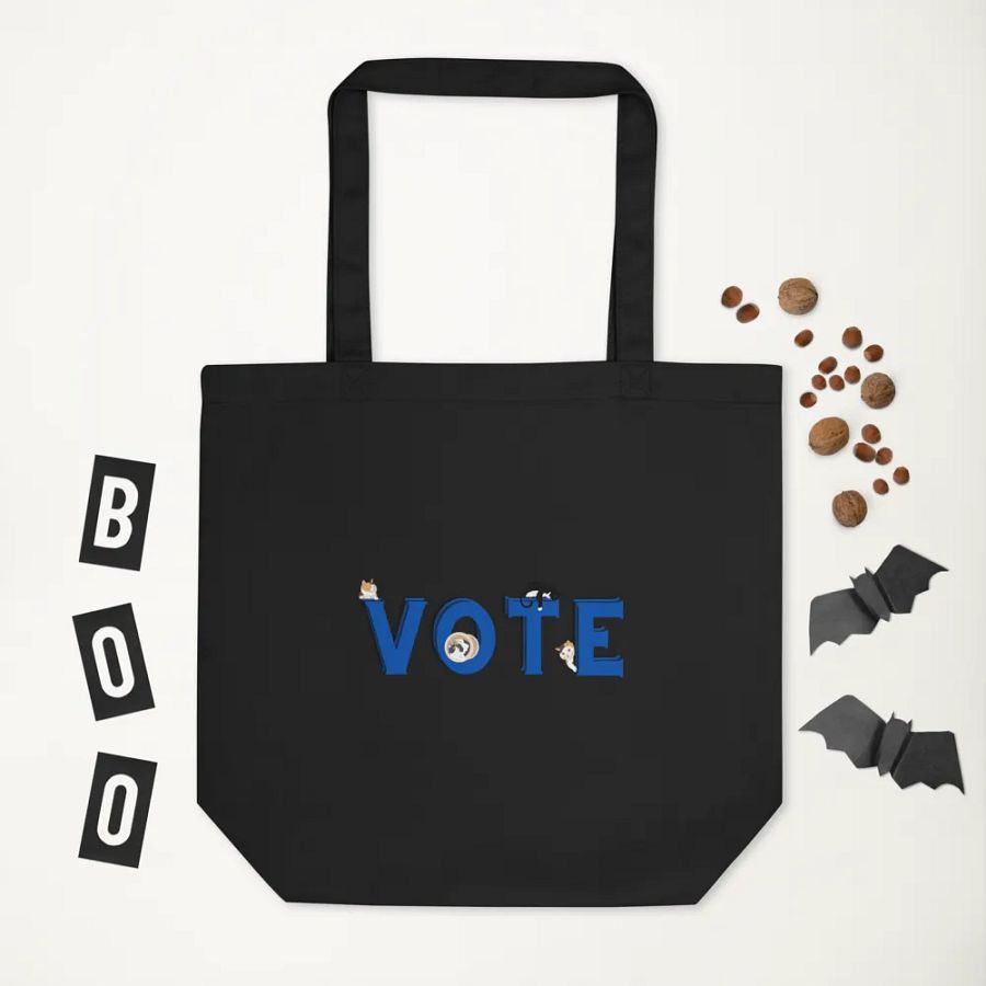 Cats Vote Tote Bag product image (5)