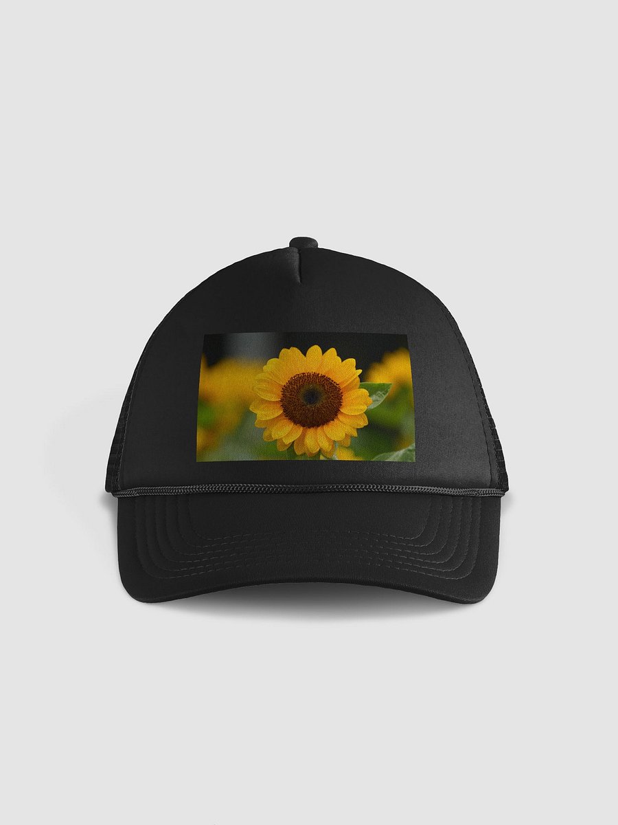 Sunflower Serenity Foam Trucker Hat product image (1)