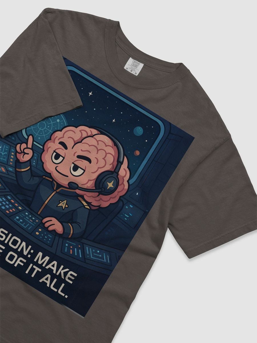 Mission: Make Sense Of It All - Space Explorer Heavyweight T-Shirt product image (3)