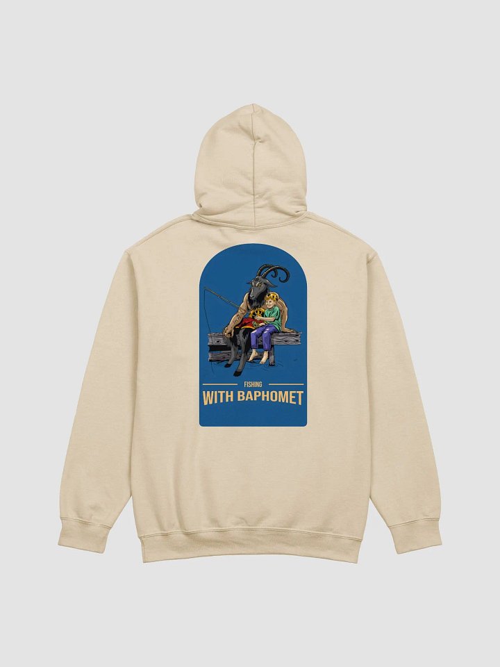 Fishing With Baphomet - Pull over hoodie product image (1)