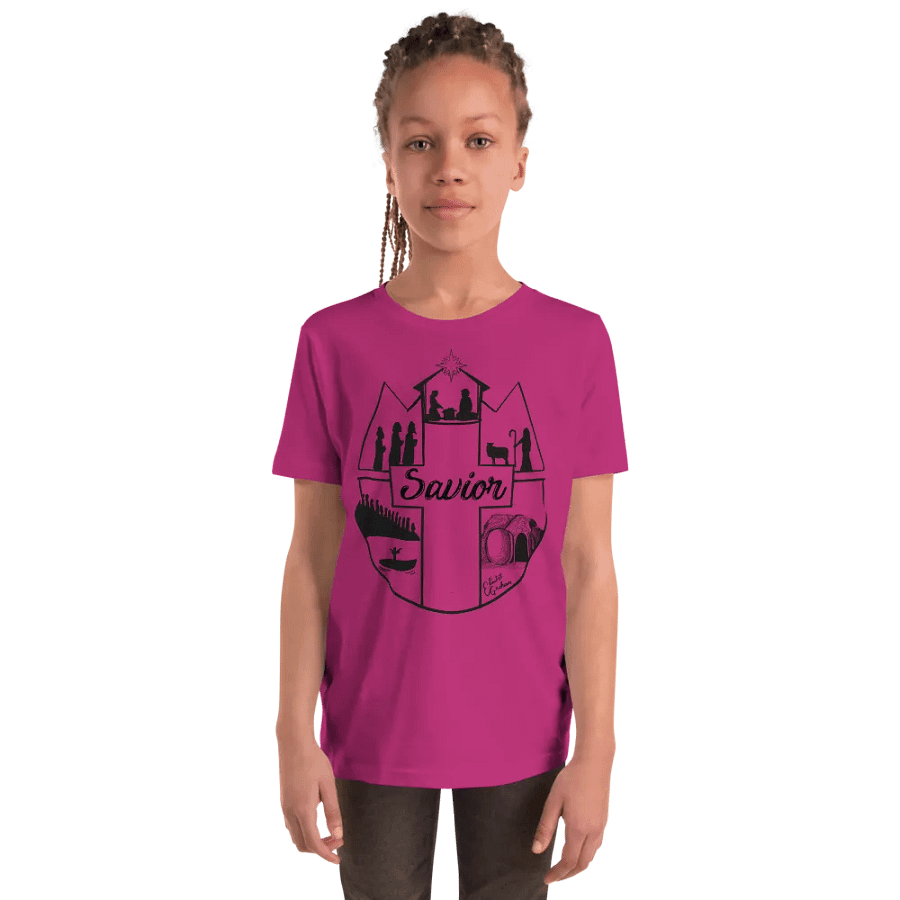 Kids Hand Drawn Savior's Journey T-Shirt product image (8)