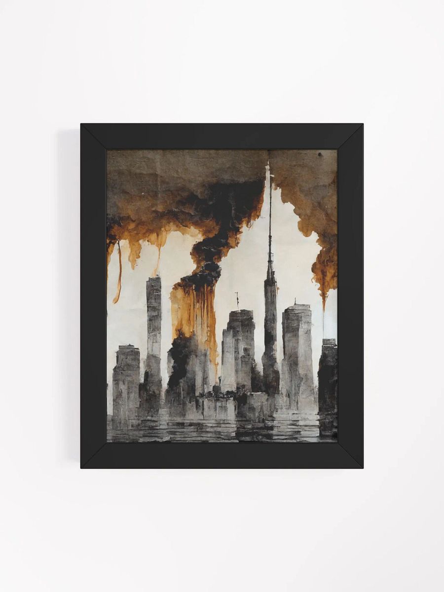 Eco-Friendly Ayous Wood Framed Matte Poster product image (22)