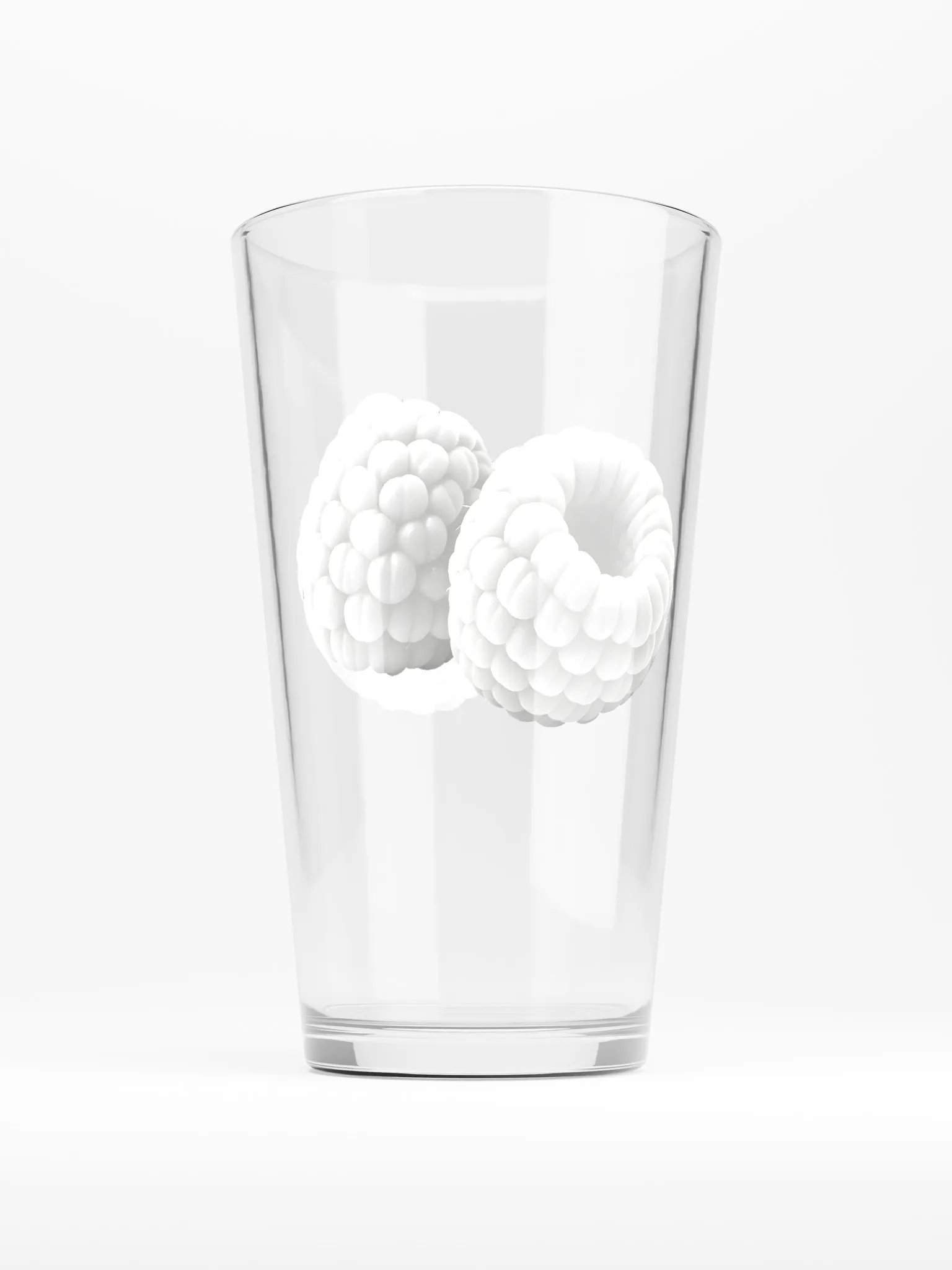 White Raspberries Pint Glass product image (1)