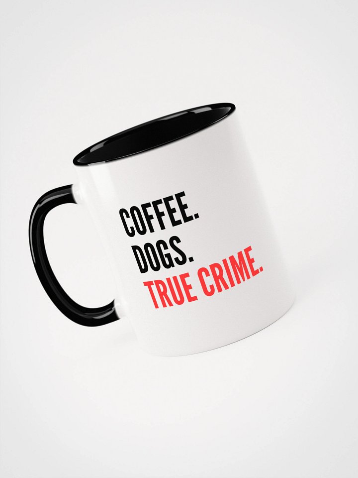 Mr. E's Coffee. Dogs. True Crime. Coffee Mug product image (1)