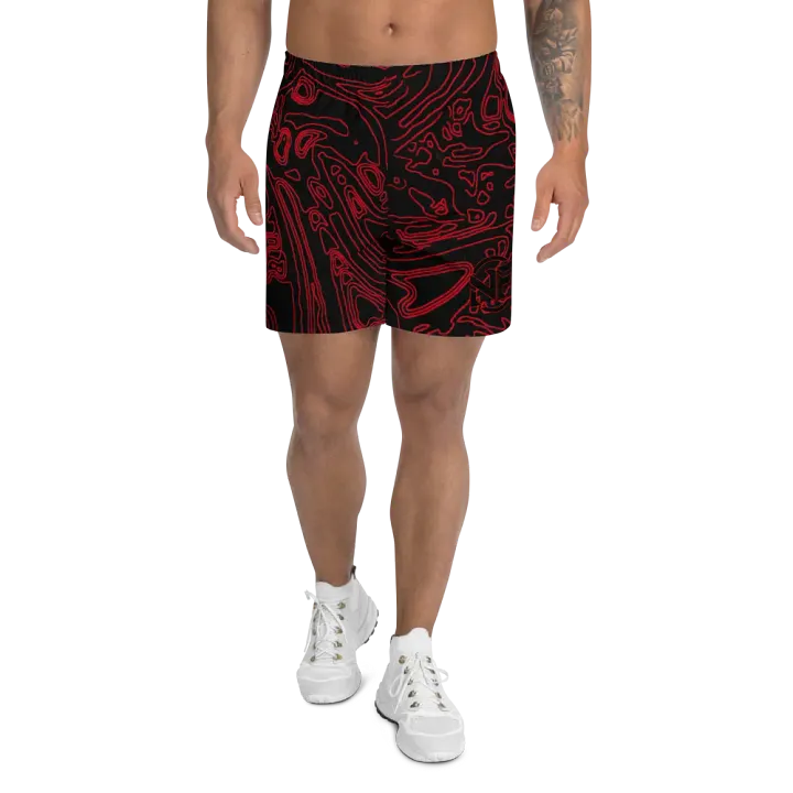 NF Red Topo Camo Shorts product image (1)