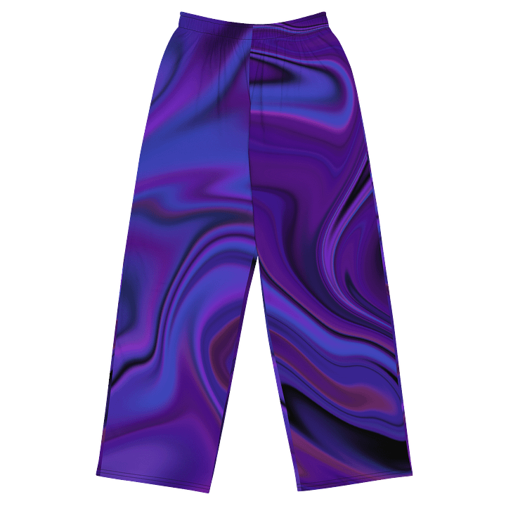 Liquid Blue Wide-Leg Pants product image (1)