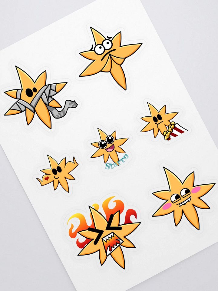 Starro Sticker Sheet product image (1)