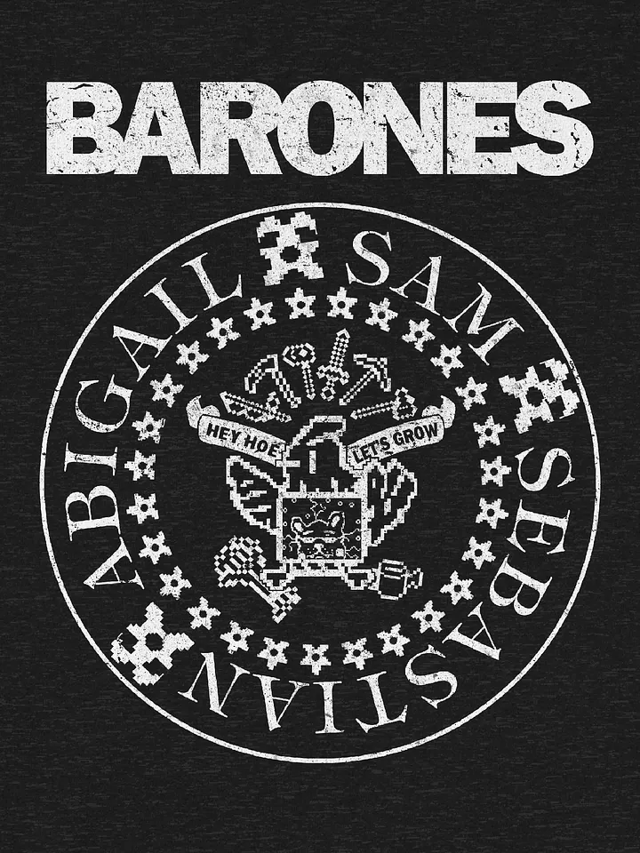 The BARONES Band Tee - Hey! Hoe! Let's Grow! product image (2)
