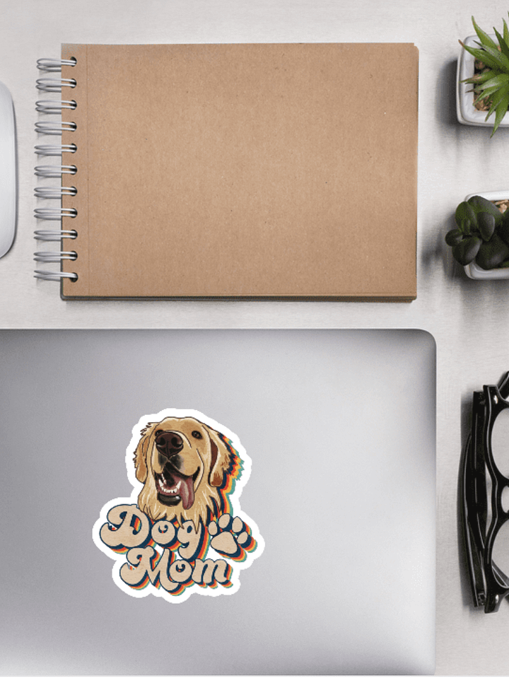 Golden Retriever Dog Mom Sticker product image (1)