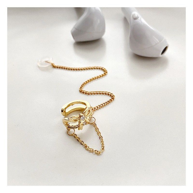 Bluetooth Headset Anti-lost Chain Anti-drop Artifact Bow product image (3)