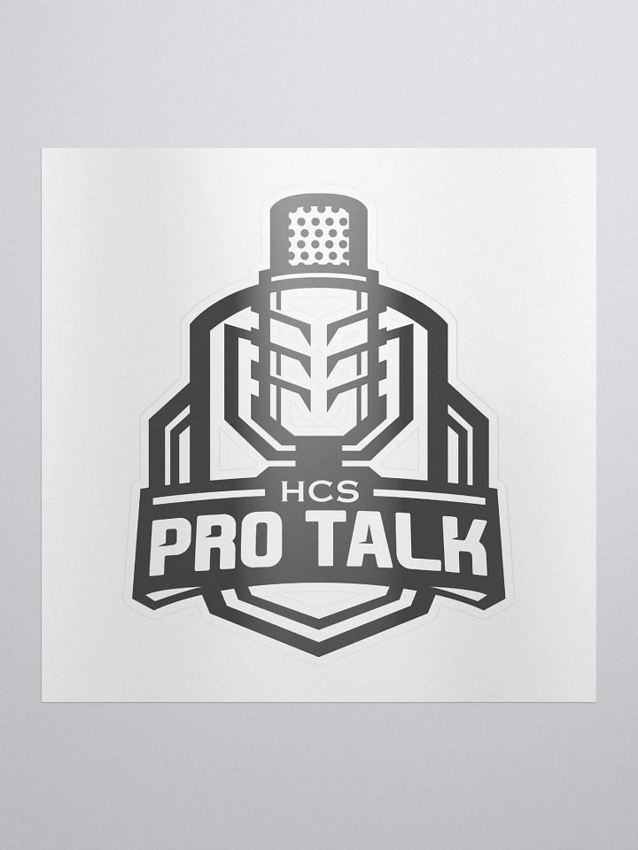 HPT Logo Sticker - Black product image (1)