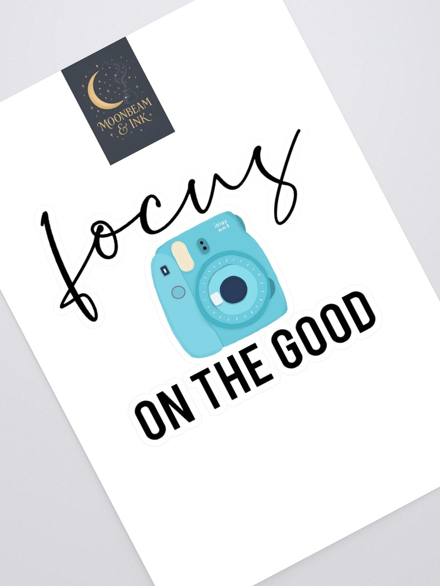 Positive Vibes Camera Sticker Sheet product image (1)