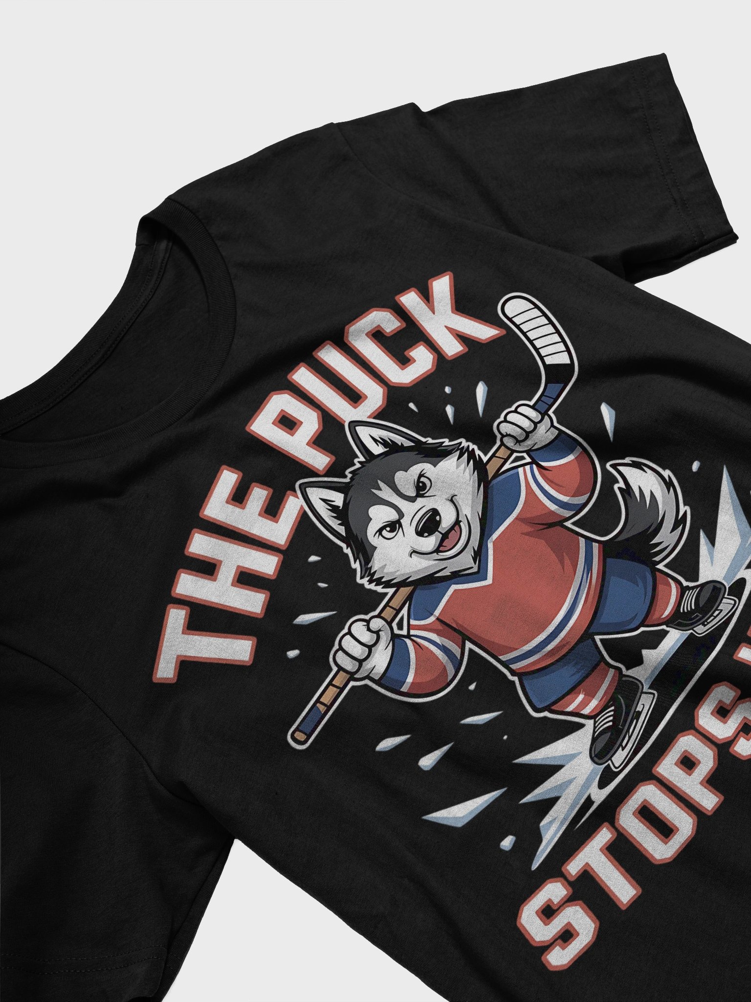 Dynamic Husky Hockey T-Shirt product image (28)