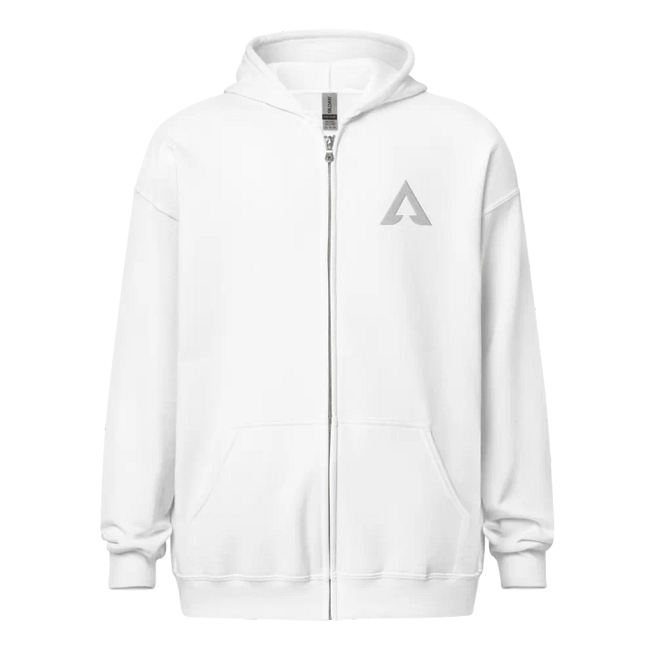 Zip Hoodie - Stealth logo (Embroidered) product image (1)