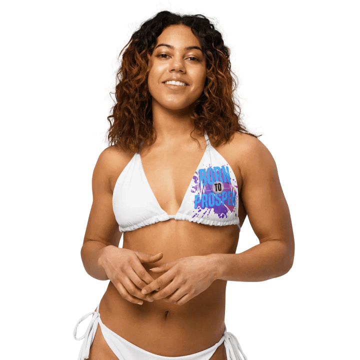 Born to Prosper String Bikini Top product image (1)