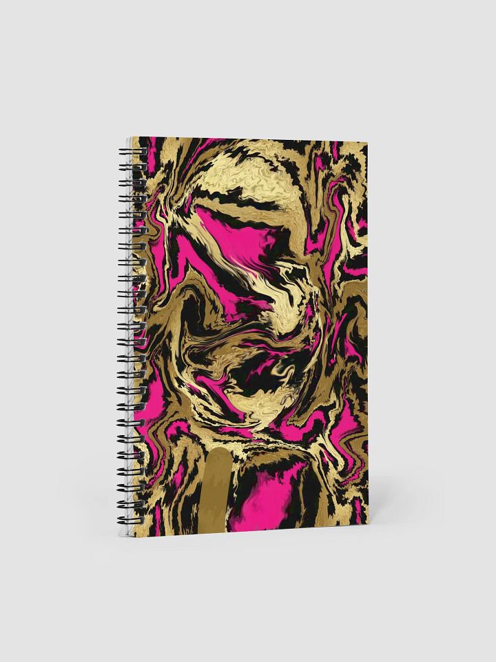 Energetic Swirls Spiral Notebook product image (1)
