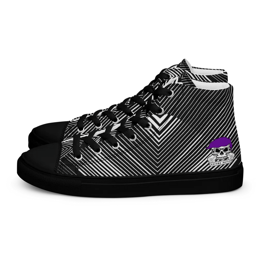 Enigma Nation Women's High Top Canvas Shoes product image (1)