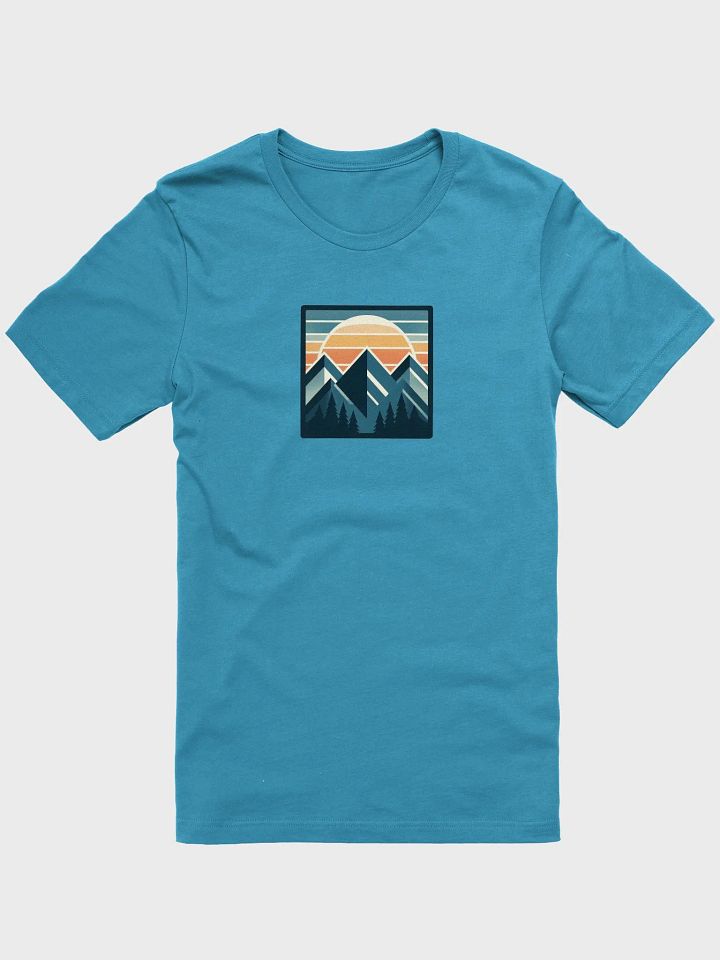 Retro Mountain Sunset T-Shirt | Ai Design product image (8)