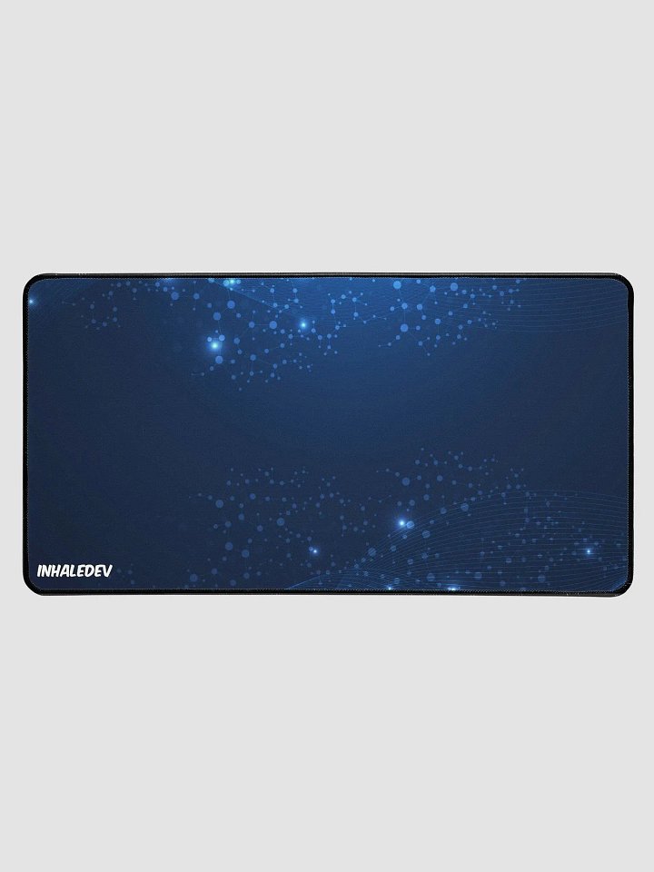 Futuristic Blue- Desk Mat product image (1)