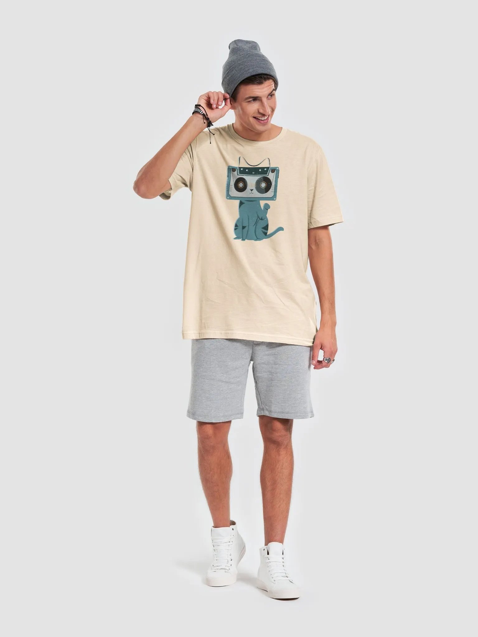 Cassette Tape A Lightweight Unisex T-Shirt product image (4)