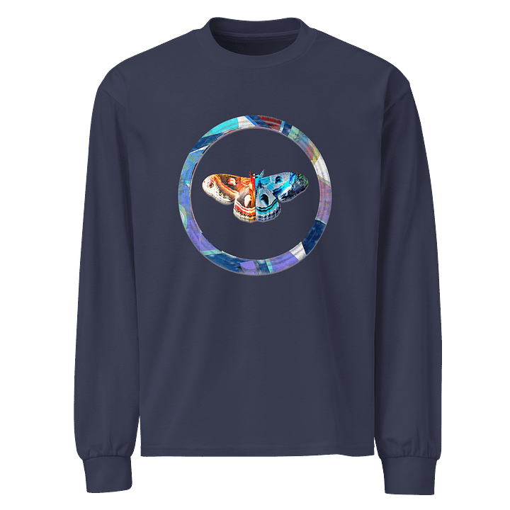 Moth AS Colour Premium Heavyweight Long Sleeve Shirt (Front Patch) product image (1)