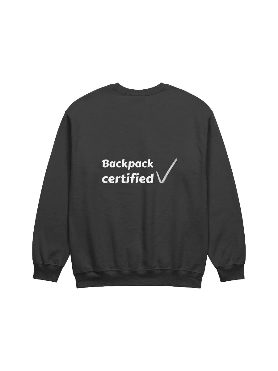 Backpack Certified Sweater Black product image (1)