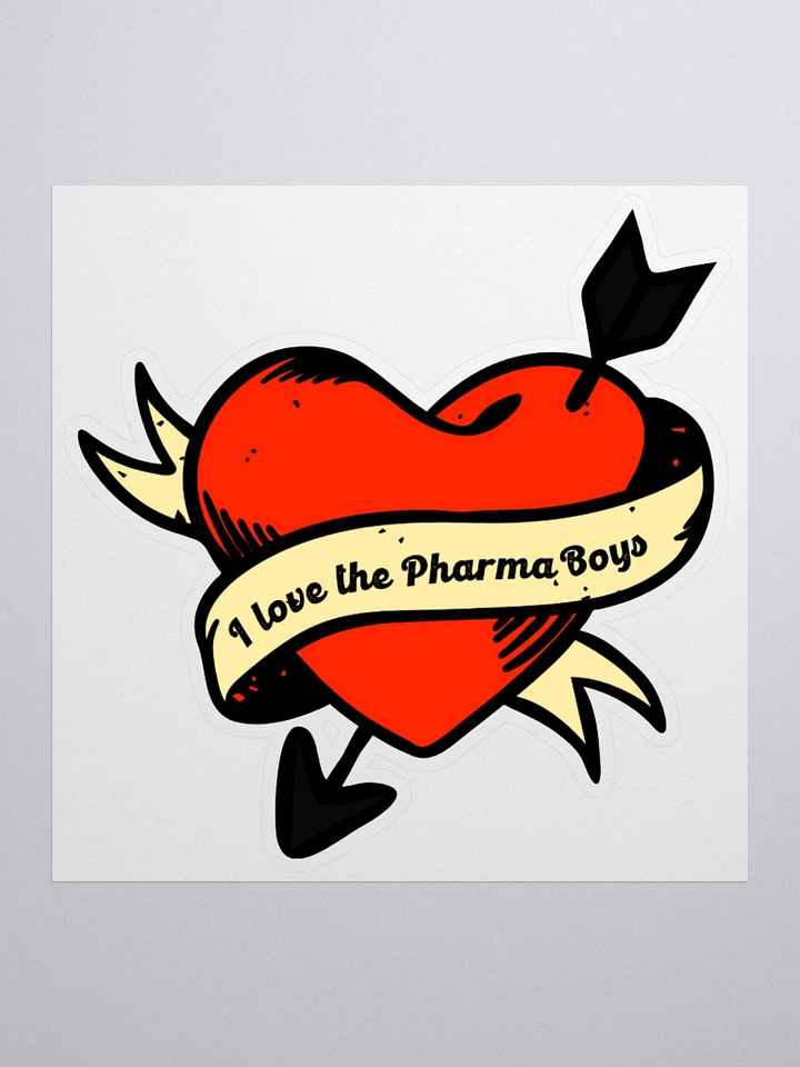Limited Edition I Love The Pharma Boys Sticker product image (1)