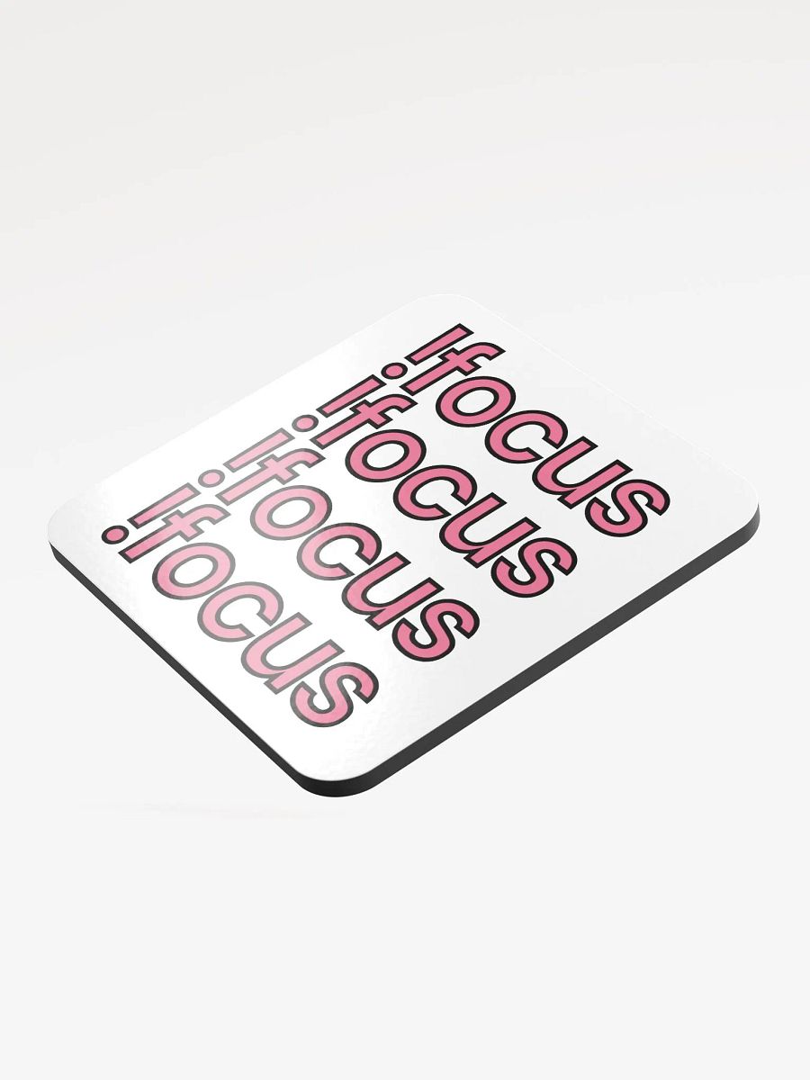 !focus - Gloss Cork Coaster product image (3)
