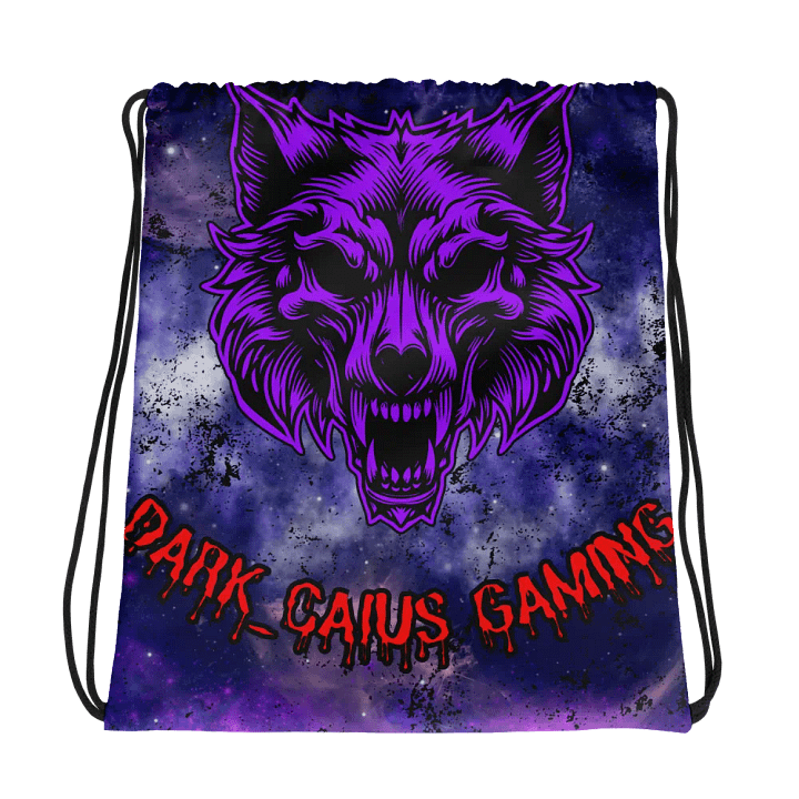 Wolf Skull Drawstring Bag product image (1)