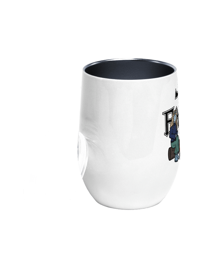 Limited Edition Fall Wine Tumbler – Guinevere & Lancelot by the Fire product image (2)