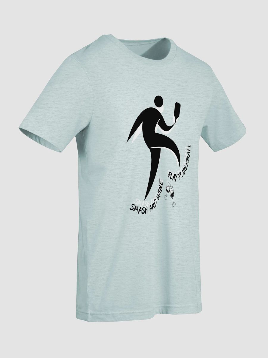 Smash and Wine Pickleball Ultrasoft T-Shirt product image (7)