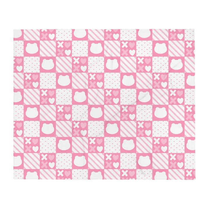Valentine's Pink Throw Blanket product image (2)