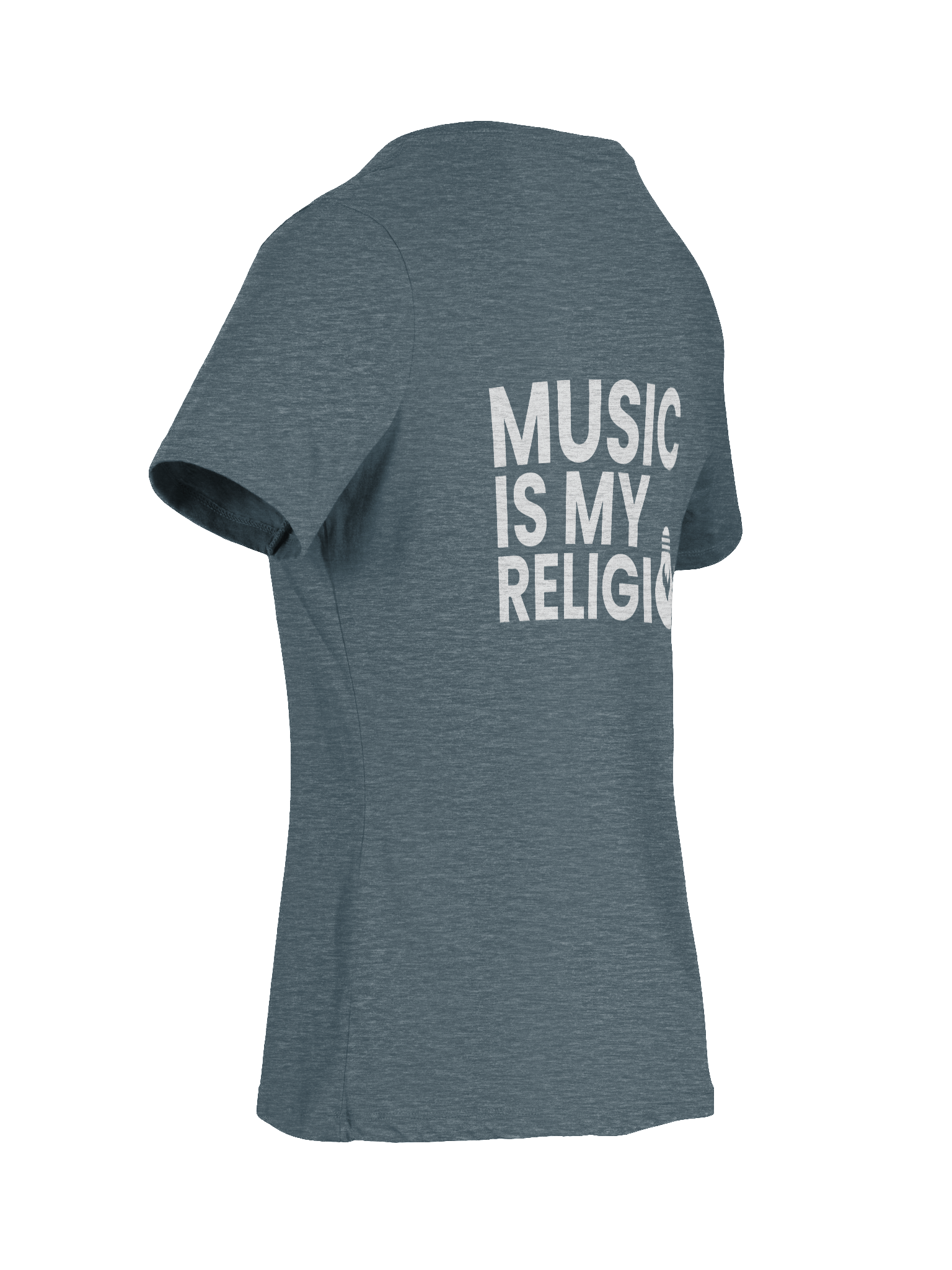 Music Is My Religion Women's V-Neck product image (20)