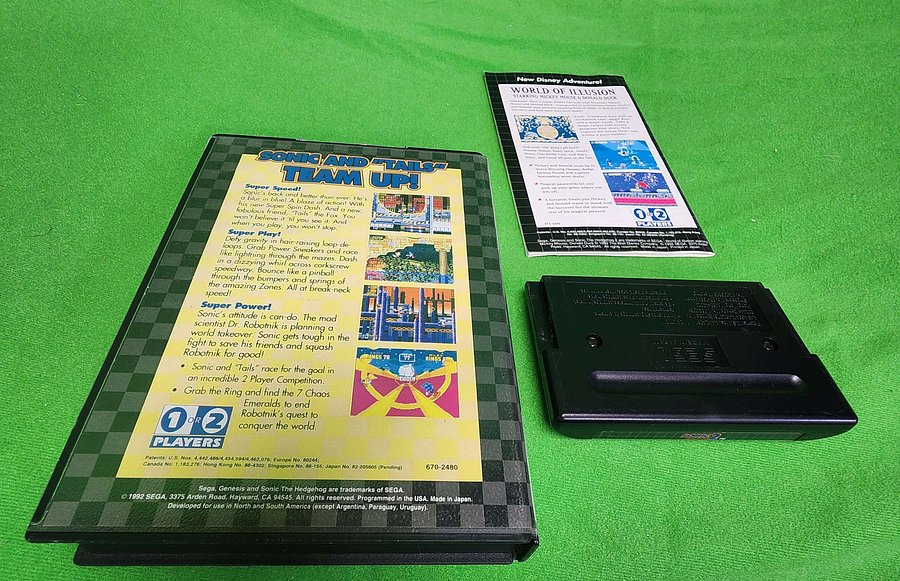 SEGA GENESIS - Sonic the Hedgehog 2 - CIB product image (2)