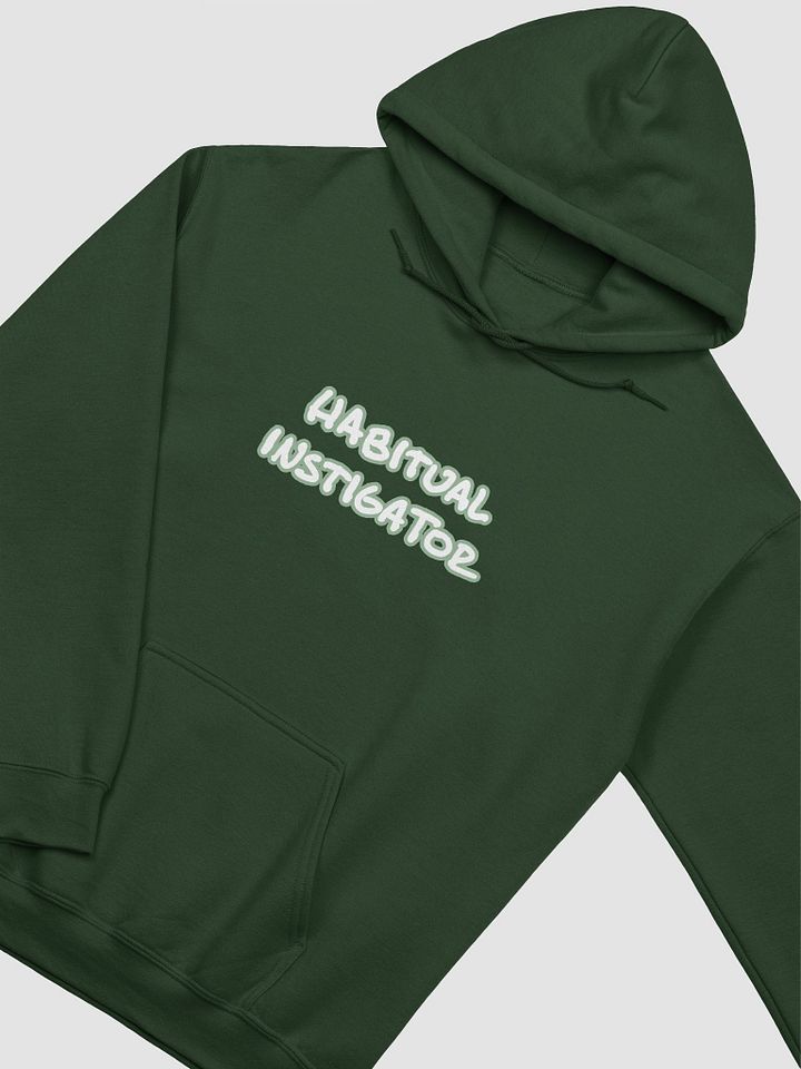 HABITUAL INSTIGATOR (lined design, #96B697) classic hoodie product image (1)