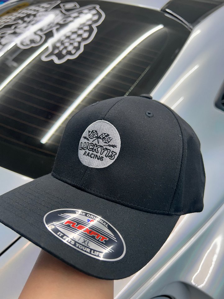 Lucky 13 Skull & Wrenches Flexfit Cap product image (1)