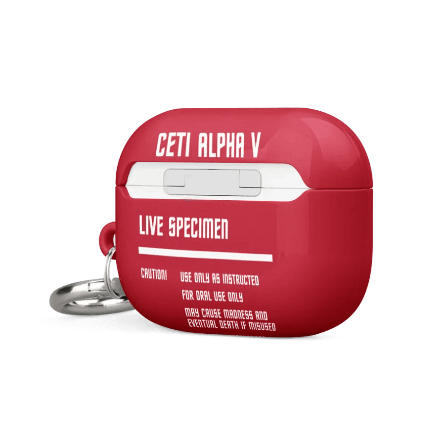 Ceti Eel Caution Label AirPods case product image (5)