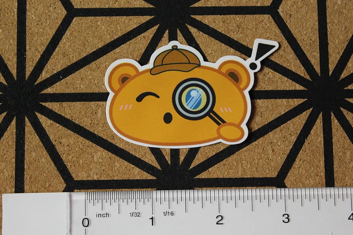 Bear P.I. sticker product image (1)