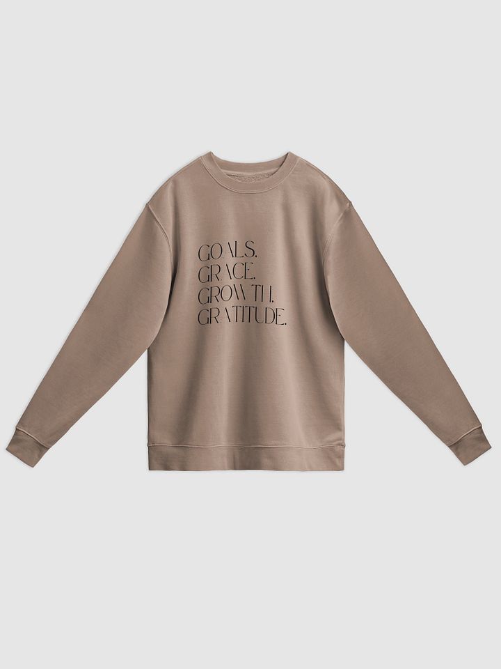 GRACE. GROWTH. GRATITUDE. Sweatshirt product image (1)