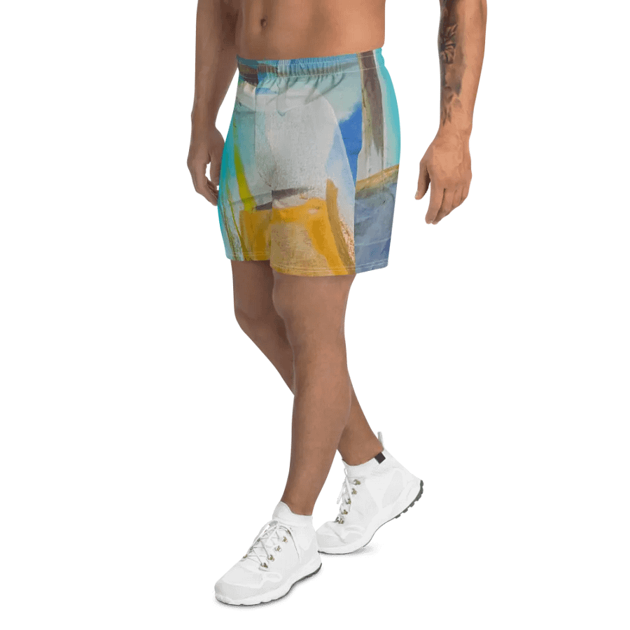 original artwork printed on sports shorts, eyecatcher product image (9)