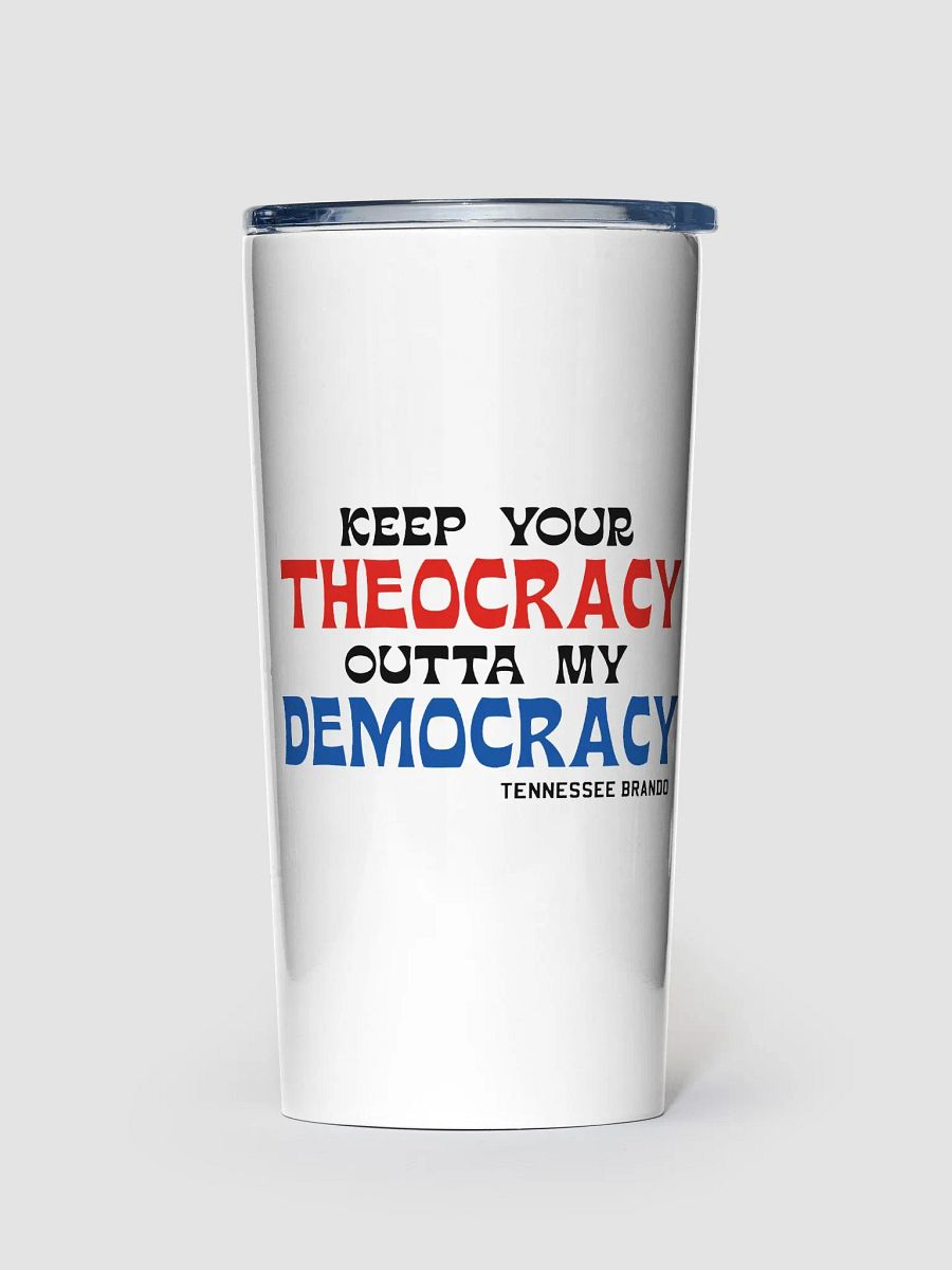 Keep Your Theocracy Outta My Democracy Travel Mug product image (1)