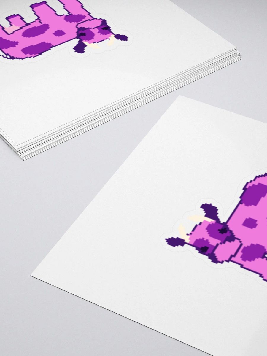 purple cow sticker product image (4)