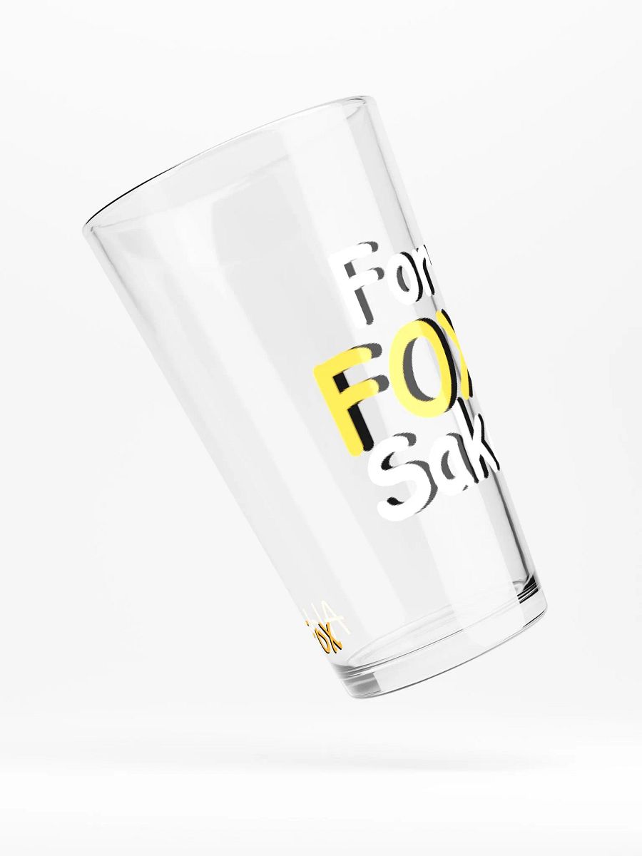 For Fox Sake Pint Glass product image (4)