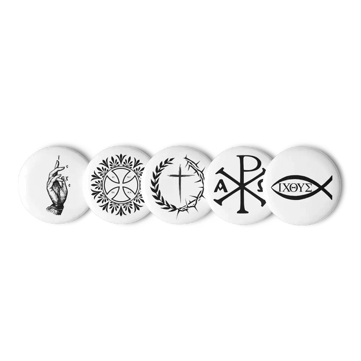 Religious Pin Button Set product image (3)