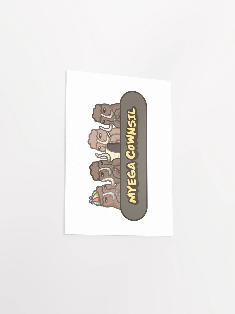 MYEGA COWNSIL Poster product image (23)